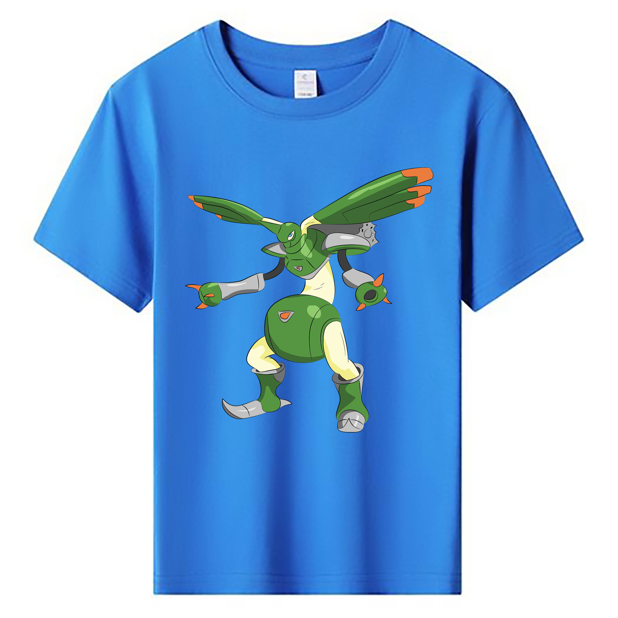 （画像用） Digimon デジタルモンスター/デジモン 綿100％キッズTシャツ（フロントプリント）